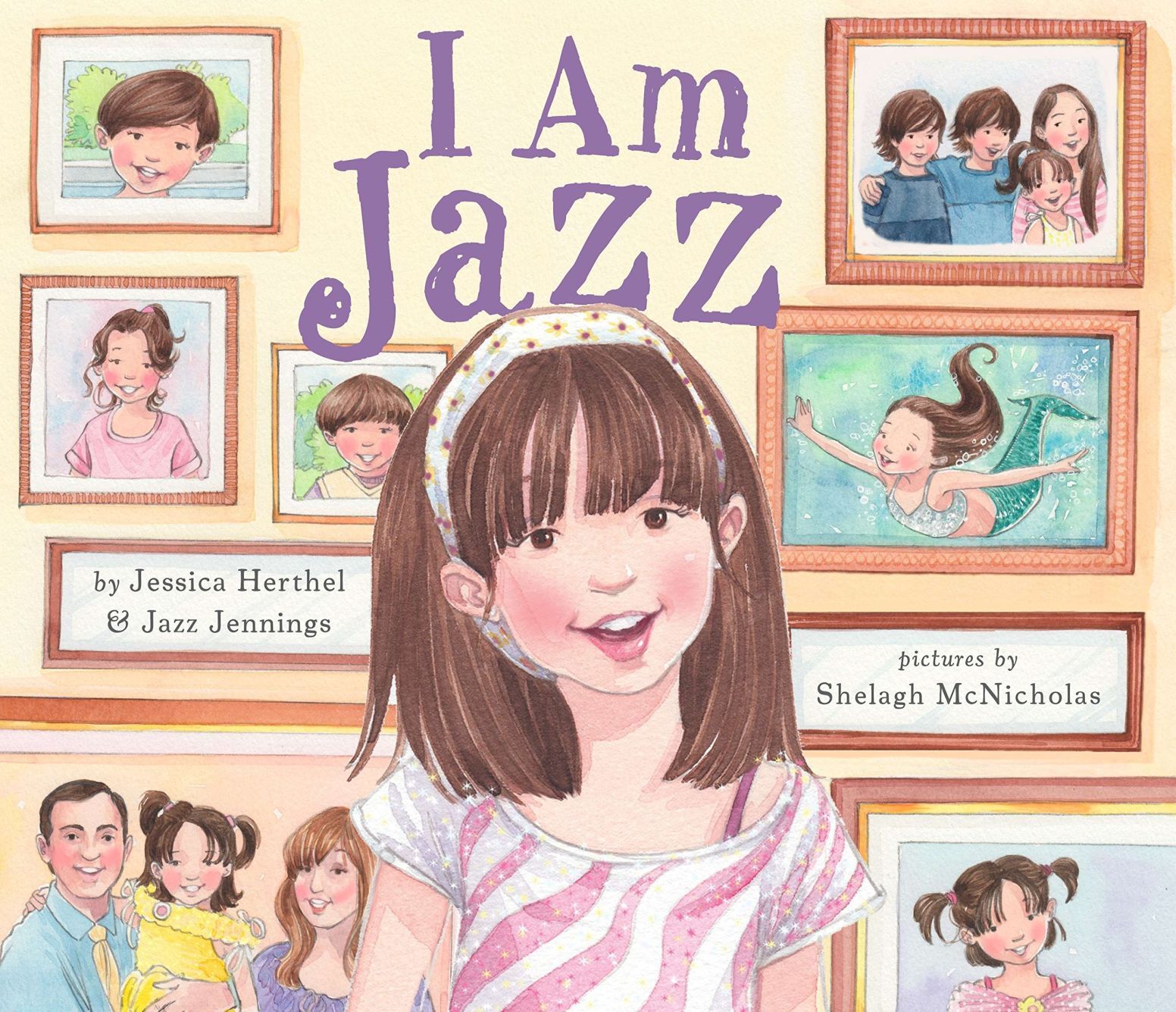 6. I Am Jazz by Jessica Herthel and Jazz Jennings, illustrated by Shelagh McNicholas